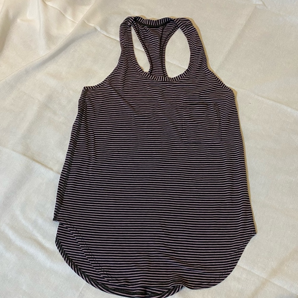 Lululemon stripe tank top running